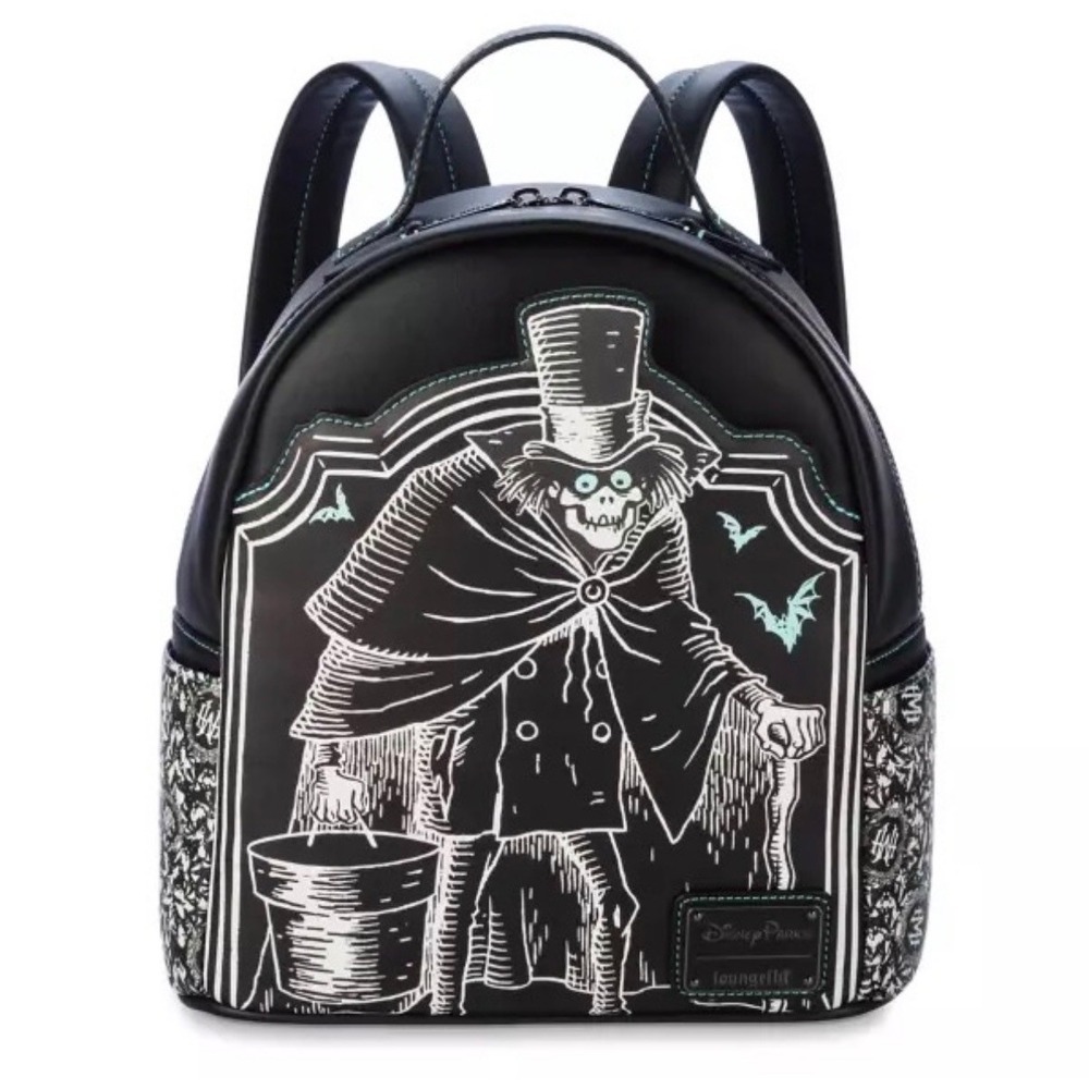 Loungefly Disney Haunted Mansion Hatbox Ghost Mini Backpack 2024